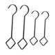 thumbnail image 5 of 4 ganchos multiusos para colgar abrigos, cestas, macetas de metal, herramientas para colgar luces y lámparas de jardín., 5 of 9