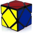 thumbnail image 2 of 2 pcs Magic Smooth Speed Cube Puzzle Twist Magic Cube Holiday Gift for Kids Adults Black, 2 of 5