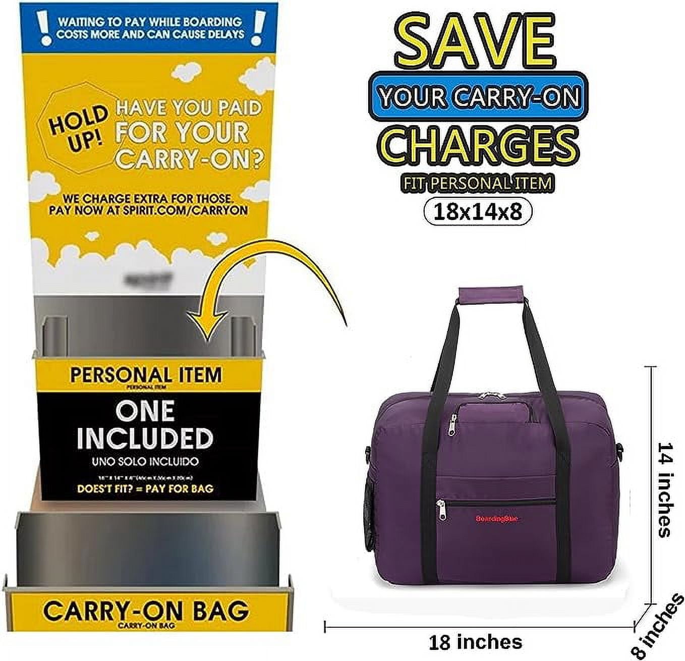 Bag Prices Spirit Airlines Carry On Bag Cost Airlines Personal