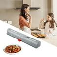 thumbnail image 4 of Aluminum Foil Dispenser,Wrap Dispenser with Cutter Plastic Wrap Dispenser with Cutter Aluminum Foil Dispenser Refillable Wrap Dispenser Plastic Food Wrap Dispenser Cling Film Dispenser., 4 of 9