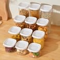 thumbnail image 4 of NSESSHome Food Storage Container with Lid Air Tight Lock Top Canister Set for the Kitchen Pantry Clear Jar Organizing Sugar Flour Powder Protein Organizer 750ml, 4 of 4
