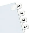 thumbnail image 2 of Laser Printable Index Tabs, 1/12-Cut Tabs, White, 0.44" Wide, 675/pack | Bundle of 2 Packs, 2 of 2