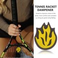 thumbnail image 5 of Homoyoyo Fire Tennis Dampener Silicone Yellow Shock Absorber Improve Control 6Pcs, 5 of 5