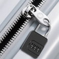 thumbnail image 3 of Gym Locker Lock Password Padlock For Luggage Backpack Travel Dorm Use 1 5 Inch Mini Size With Resettable Combination, 3 of 5