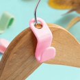 thumbnail image 4 of (Pink)64 Pieces Hanger Hooks Connecting Hooks for Hangers Hanging Hook Connector Mini Cascading Hangers Space Saving in Closets, 4 of 5