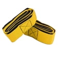 thumbnail image 2 of koolsoo 2 Piece Legs Racing Ribbon Team Building Games Teamwork Training with Carry Case Yellow 4 Legged 1.2m, 2 of 9