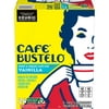 Café Bustelo Cafe con Vainilla, Flavored Coffee Beverage Mix, Keurig K-Cup Pods, 24 Count Box