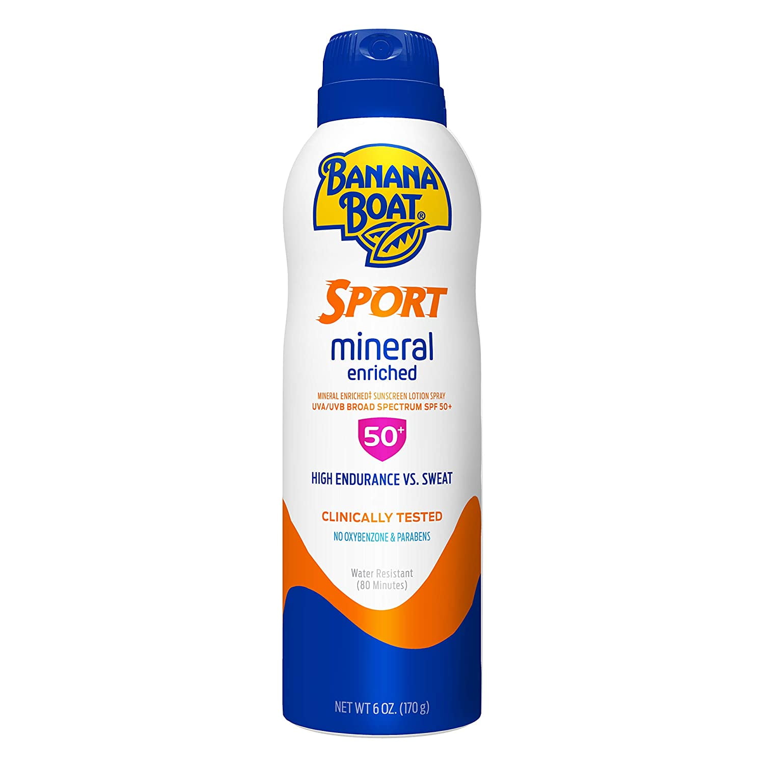 Banana Boat Sport Mineral Sunscreen, SPF 50 5 fl oz (2 Pack)
