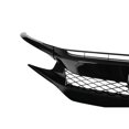 thumbnail image 4 of Front Grille Grill for Honda Civic Coupe Sedan Type-R Style Glossy Black Trim, 4 of 7