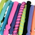 thumbnail image 6 of Goody Ouchless Forever Hair Elastics, Small Ponytail Holder, Multicolor Neon, 10 Ct, 6 of 7