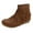 Brown, variant on Women's Ankle Boots & Booties for Prom Party Wedding Pull on Shoes Heel Boots