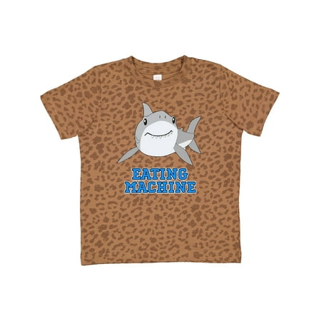 

Inktastic Eating Machine Cute Shark Gift Toddler Boy or Toddler Girl T-Shirt