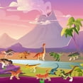 thumbnail image 5 of 14 Piezas Figuras Juguetes Mini Dinosaurios Realistas Figuras de Animales Juego Educativo de Aprendizaje de Plástico Suministros para Fiestas Temáticas de Animales Adornos para Pasteles para Huevos de, 5 of 5