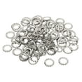 thumbnail image 1 of Uxcell Rondelles de Verrouillage Externes, Kit d'Assortiment de Rondelles en Acier Inoxydable pour Équipement Mécanique 100 10,5 mm, 1 of 7