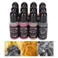 thumbnail image 1 of Metallic Alcohol Ink Set, 10ml Each Alcohol Paint 12 Colors Reliable Widely   for Painting, 1 of 7
