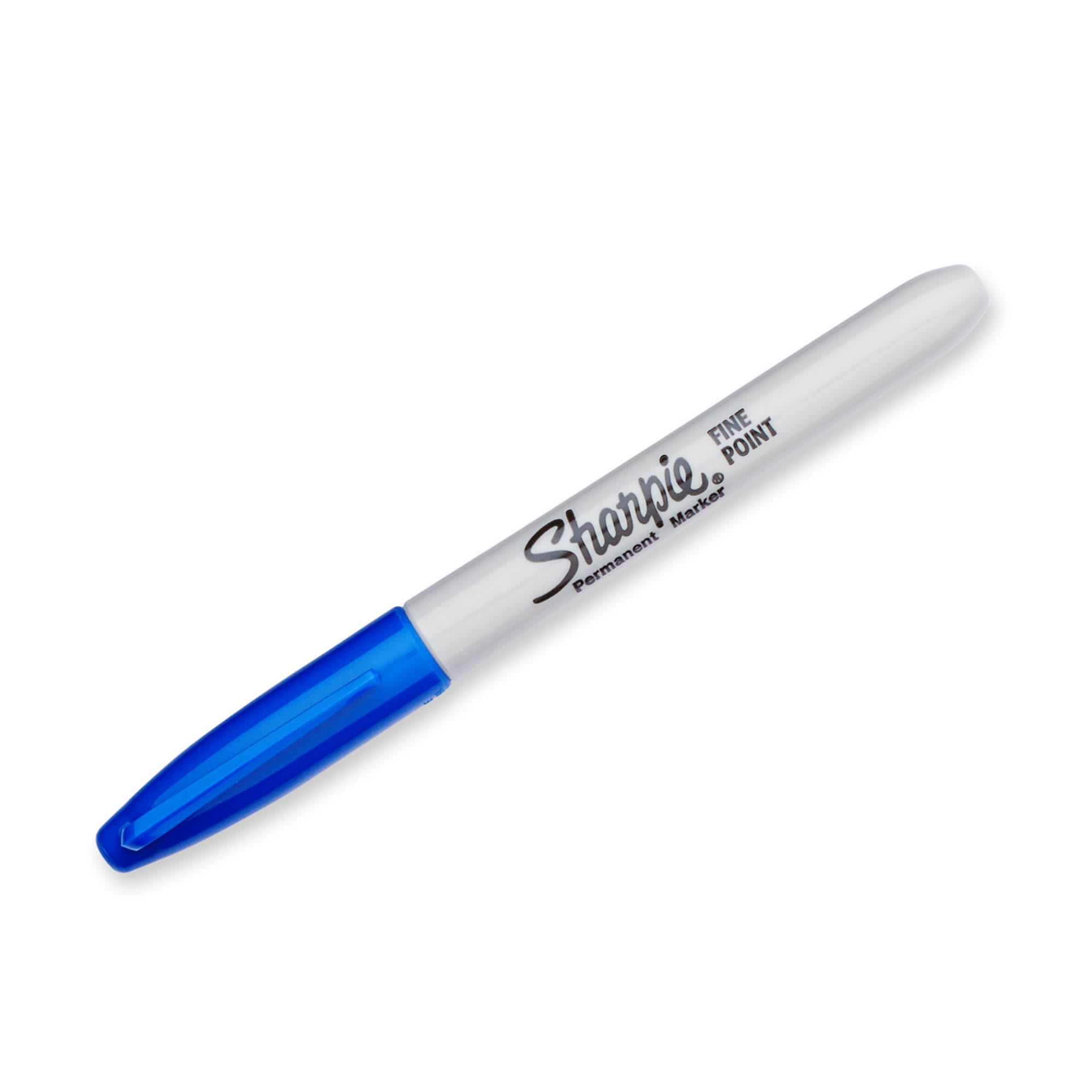 Sharpie Permanent Markers, Fine Point, Blue, 36 Count