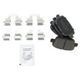 thumbnail image 3 of TRQ Brake Pad & Rotor 5 stud Premium Posi Ceramic Rear w/Chemicals BKA16713, 3 of 6