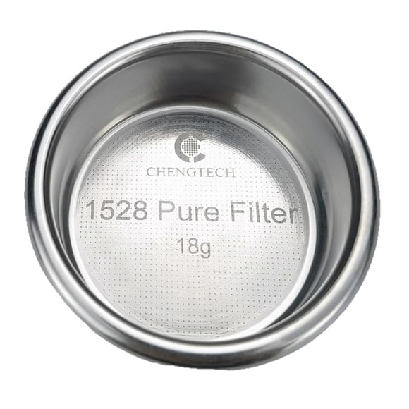 Canastilla para espresso Chengtech de precisión de acero inoxidable de 18 g