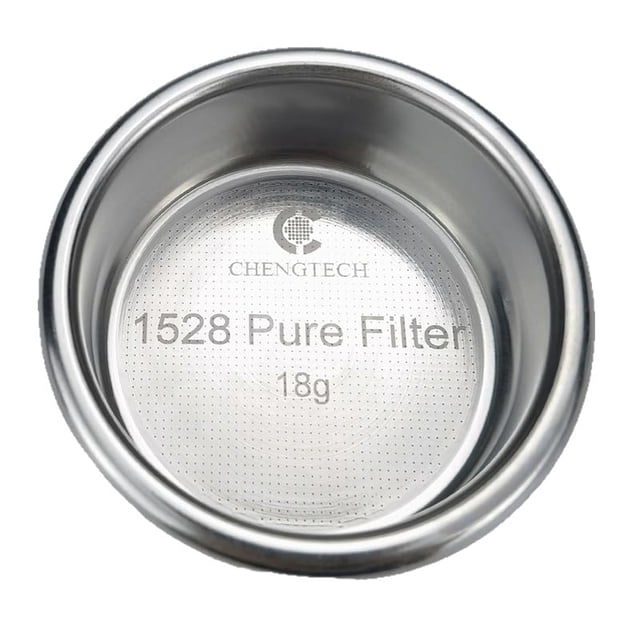 Canastilla para espresso Chengtech de precisión de acero inoxidable de 18 g