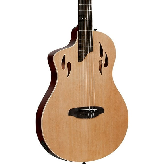 Ortega TourPlayer Standard Left-Handed Nylon-String Acoustic-Electric Guitar Natural