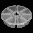 thumbnail image 3 of Contenedor de uñas de Material PP ANGGREK organizadora de decoraciones transparente, 3 of 8