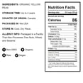 thumbnail image 2 of Organic Whole Yellow Peas, 1 Pound — Dry Non-GMO Pulses — by Food to Live, 2 of 2