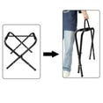 thumbnail image 3 of FDB Folding Freestanding 2 Pieces Set, 180 lbs with Padding, Aluminum, Black, 5 lbs, 2 Count, 3 of 5