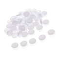 thumbnail image 2 of Baohd 50pcs Empty Round Makeup Jar Pot Travel Cream Powder Cosmetic Container Case White, 2 of 8