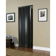 Homestyle Plaza Vinyl Folding Door fits 36"wide x 80"high Espresso