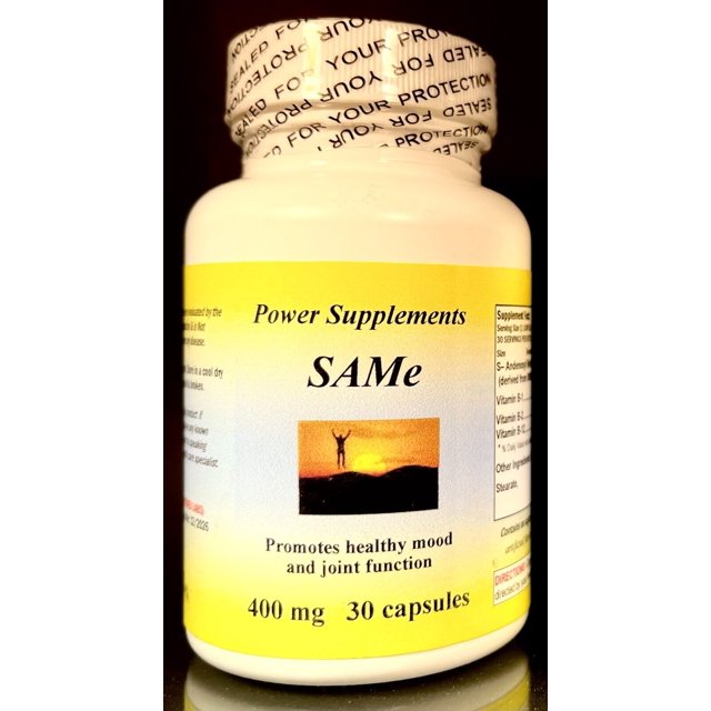 SAMe 400mg 30 capsules. Dietary Supplement