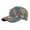 Gray Blue, variant on Ethnic Style Personalized Print Hat Women's Hard Top Baseball Cap Outdoor Sun Protection Sun Hat Flower Vintage Duckbill Cap
