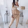 thumbnail image 5 of outfmvch joggers for women tracksuit sweatshirt sets sport long sleeve wear suit sets pants for women cargo pants, 5 of 9