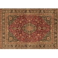 thumbnail image 1 of Ahgly Company Indoor Rectangle Medallion Brown Traditional Area Rugs, 8' x 10', 1 of 4