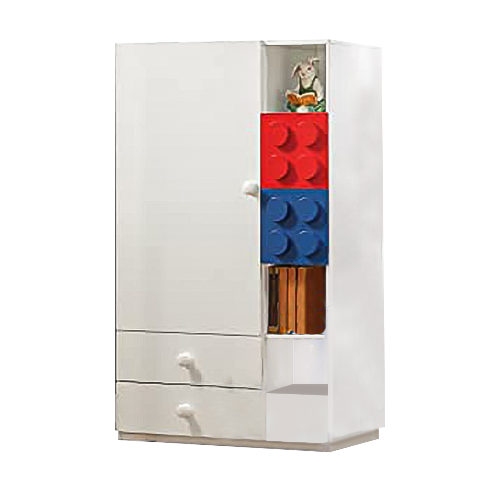Spacious Armoire, Multi Color