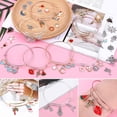 thumbnail image 5 of Kit de fabricación de pulseras de brazaletes de 300 piezas, kit de fabricación de pulseras con brazaletes expandibles, dijes (con caja de regalo y herramientas), 5 of 5