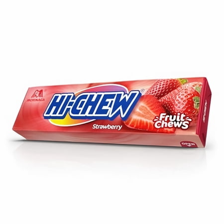 Hi-Chew Chewy Fruit Candy Strawberry 1.76 oz (Pack of 3)