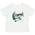 thumbnail image 3 of Inktastic Cute Axolotl Swimming with Bubbles Boys or Girls Baby T-Shirt, 3 of 5