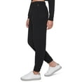 thumbnail image 2 of Calvin Klein Jeans High-rise Jogger Pants, Black, Large, 2 of 3