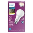 thumbnail image 3 of PHILIPS 5/8/14W 3-way A21 LED Bulb (Soft White), 3 of 7