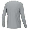 thumbnail image 2 of Huk Youth Pursuit Bass Solar Shirt - Long Sleeve - Harbor Mist, 2 of 2