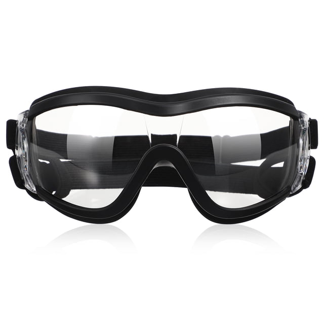 Gafas protectoras para mascotas resistentes al viento, con protección ocular y anti-UV. Diseño creativo para perros y cachorros (transparentes).