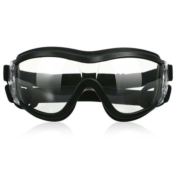 Gafas protectoras para mascotas resistentes al viento, con protección ocular y anti-UV. Diseño creativo para perros y cachorros (transparentes).