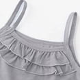 thumbnail image 5 of TOWED22 Girls Dance Tank Tops Toddler Racerback Sleeveless Top Girl Undershirts for Ballet Gymnastics(Grey,9-18 M), 5 of 9