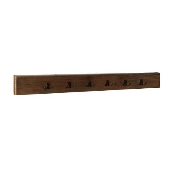 Alaterre AMSA2920 48 in. Modesto Reclaimed Wood Wall Coat Hooks