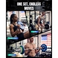 thumbnail image 2 of Mikolo Change Weight Plates 1.25LB 2.5LB 5LB Set Fractional Plate Olympic Bumper Plates for Cross Training, Steel Insert Strength Training Micro Weight Plates, 2 of 9