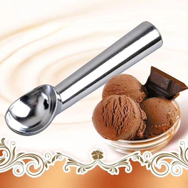 Aparatos de cocina, accesorios de cocina, cucharas resistentes y fáciles de sacar para helado, sorbetes, helados, sandía, frutas, acero inoxidable.