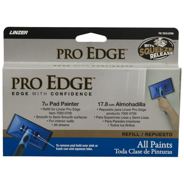 Linzer Pro Edge 7 in. Pad Painter, Refill