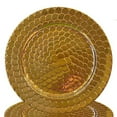 thumbnail image 3 of American Atelier, Round, Melamine Snake Gold Decorative Charger Plates, Set of 4, 13 inches, 3 of 6