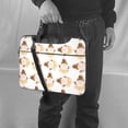 thumbnail image 5 of Lsque Cute Bee Gnome Pattern Laptop Bag – Portable & Slim Single-Shoulder Computer Case with Adjustable Strap, Protective, Lightweight for 13”/14”/15.6” Laptops, 5 of 8