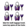 thumbnail image 4 of Candado para equipaje Master Lock 4689Q aprobado por la TSA, paquete de 4, 4 of 7